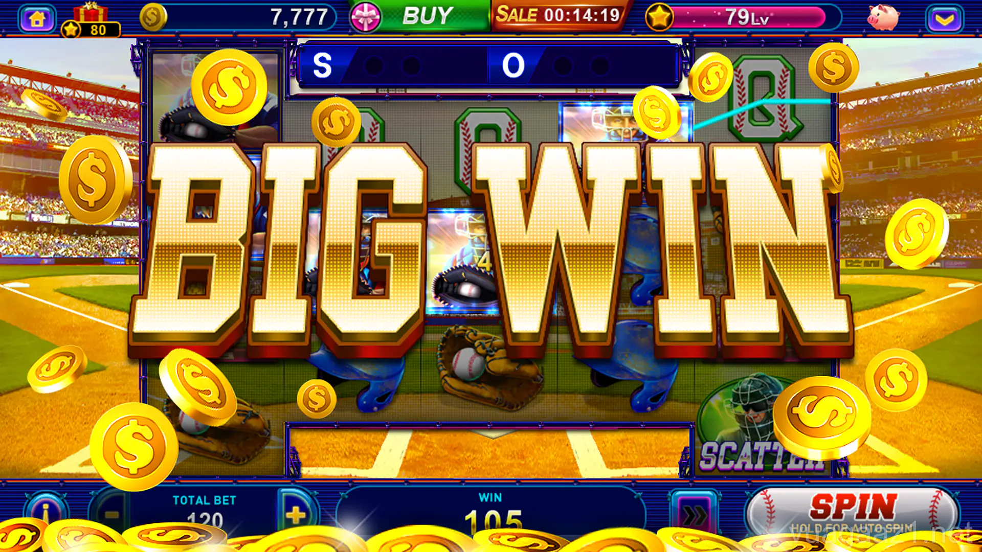 Giao diện trò chơi Slots